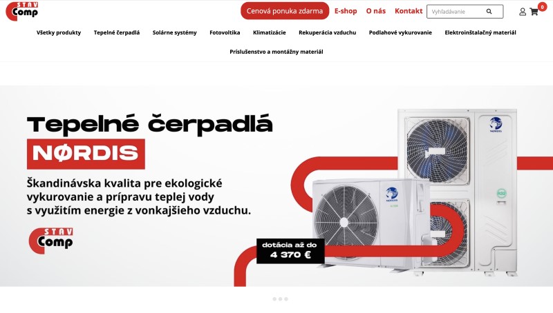 Tepelné čerpadlá aklimatizácie